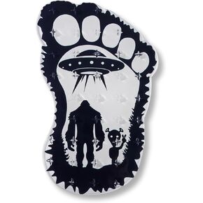 devembr Snowboard Stomp Pad for Bigfoot Lovers, Funny Stomp Pads Snowboarding with 3D Bumps Design, PVC Material in Kuwait