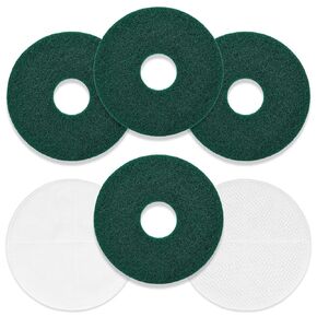 12 Inch Floor Machines Pads Compatible with Oreck Commercial 550MC Orbiter Floor Machine: 3 Kinds Materials are Available to Meet Various Floors (6 Packs£© in Kuwait