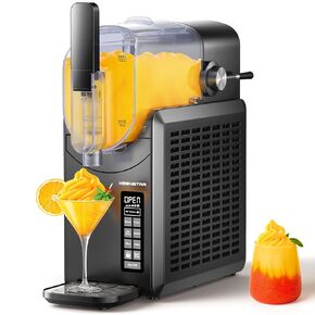 KEENSTAR Slushie Machine, Slushy Machine for Home with 5 Preset Programs, No Ice Needed, Frozen Drink Maker with Self-Cleaning for Frozen Margaritas, Frappés, Milkshake & More in Kuwait