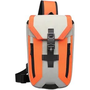 Messenger Bags Men Multifunction Crossbody Bag for Male USB Waterproof Anti-Theft Fashion Shoulder Mens Chest Pack in Kuwait