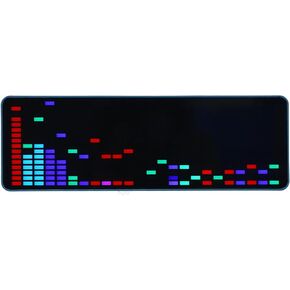 متخيل الصوت LED 16 × 24، محلل التعادل، 20 وضعًا ديناميكيًا، 7 تأثيرات لونية، مقياس مستوى الموسيقى المستجيب للصوت للستيريو المنزلي in Kuwait
