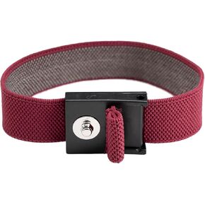 حزام معصم ممتاز قابل للتعديل من Staticide 8117، كستنائي مع مسمار مقاس 4 مم in Kuwait