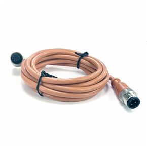 M8 M12 4-PINS كابل توصيل أجهزة استشعار ذكر أنثى، نوع الربيع، أنثى إلى ذكر تم تغيير طول 2 متر قياسي ODM مدعوم (M8-4PINS 2M) in Kuwait