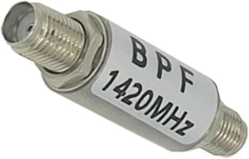 Upgrades 1420MHz Bandpass Filter for Radio Astronomy 80MHz Band Simple Installation for 1420MHz Radio Astronomy in Saudi Arabia