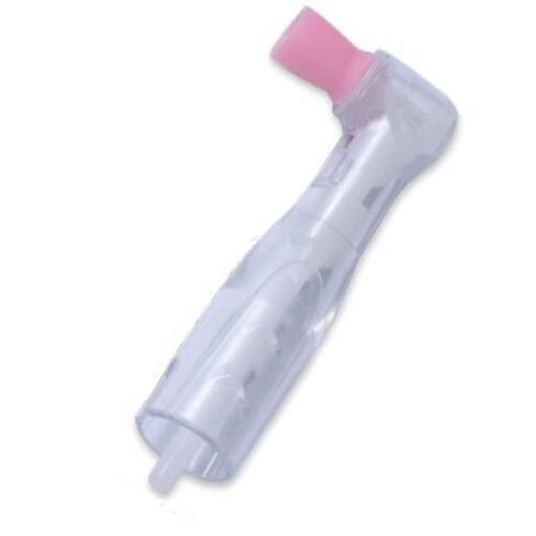 Premium Plus ONE-C3399-090SP Prophy Angles هيكل شفاف مع كوب مضلع ناعم ومكفف وردي 100/Pk in Kuwait