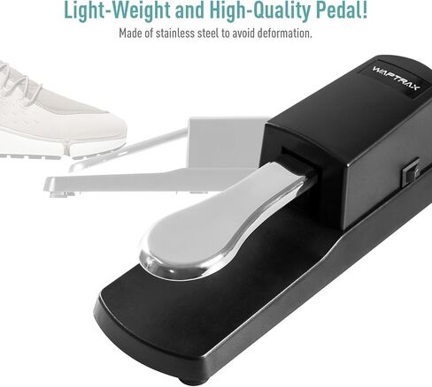 Sustain Pedal Universal with Polarity Switch for Keyboards, Digital Piano, MIDI and Synthesizer in Kuwait