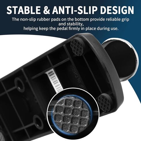 JOYO Sustain Pedal for Keyboard Piano Universal Metal Foot Controller with Polarity Switch 5ft Cable for Digital electric Piano MIDI Synthesizer (SP-10) in Kuwait