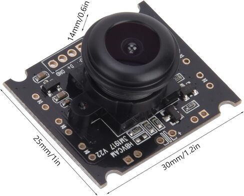 10pcs USB Camera Module, 3MP Super Mini with 110-Degree Lens, Compatible with Windows/OSX/Linux/Android in Saudi Arabia