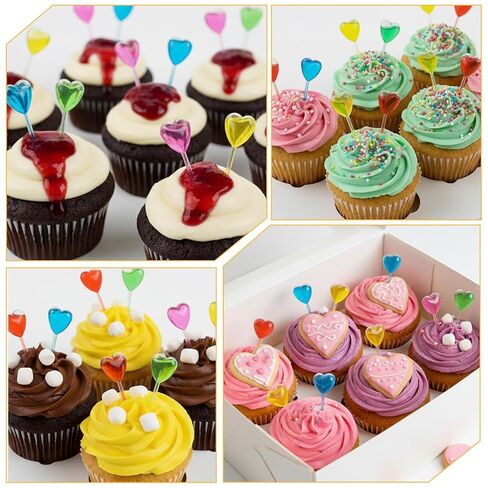 150PCS Pipettes for Cupcakes, 4ml Heart Shape Mini Pipettes, Clear Plastic Pipetas para Caramelo de Flan, for Dessert Decorations, Birthday Party and Holiday Decoration in Saudi Arabia