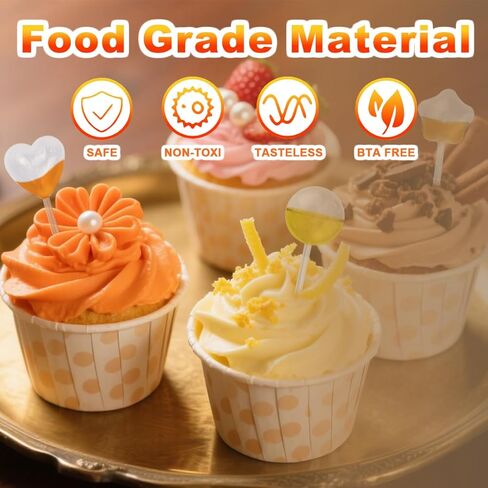 250 Pcs Mini Pipetas para Flan,4ML Goteros Pipetas para Postres Plastic Transfer Pipettes for Cupcakes (5-Shapes) in Saudi Arabia