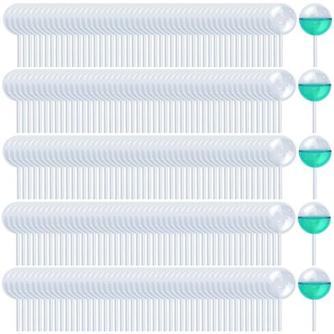 250 Pcs Mini Pipetas para Flan,4ML Goteros Pipetas para Postres Plastic Transfer Pipettes for Cupcakes (5-Shapes) in Saudi Arabia