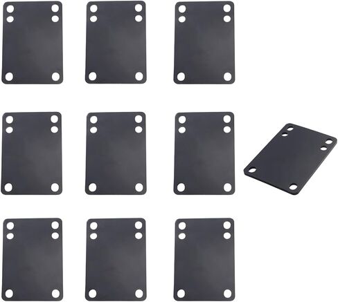 10PCS 3mm Skateboard Standpipe Shock Absorber Pad Skateboard Spacer Bracket PU Material Longboard Riser Pad in Saudi Arabia