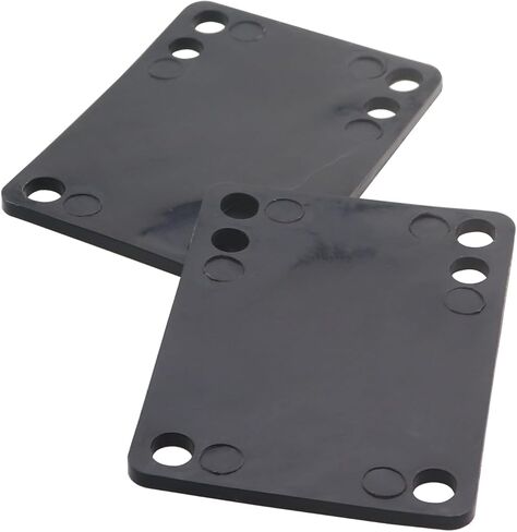 10PCS 3mm Skateboard Standpipe Shock Absorber Pad Skateboard Spacer Bracket PU Material Longboard Riser Pad in Saudi Arabia