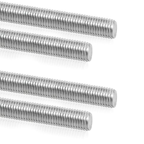 M4 X 250mm Threaded Rods, 304 Stainless Steel Fully Threaded rods & Studs, Right Hand Threads(4PCS). in Saudi Arabia