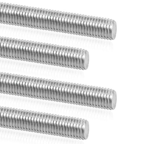 M4 X 250mm Threaded Rods, 304 Stainless Steel Fully Threaded rods & Studs, Right Hand Threads(4PCS). in Saudi Arabia