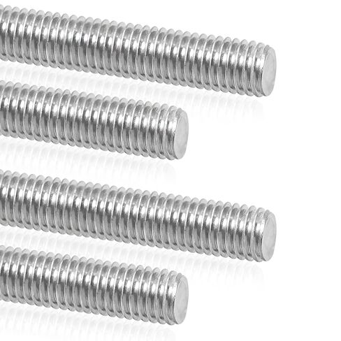 M4 X 250mm Threaded Rods, 304 Stainless Steel Fully Threaded rods & Studs, Right Hand Threads(4PCS). in Saudi Arabia