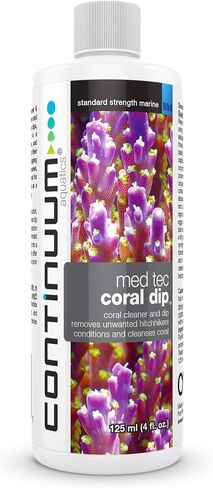 Continuum Aquatics Med Tec Live Coral Dip - منظف المرجان الوقائي لتنظيف وترطيب المرجان 250 مل in Kuwait