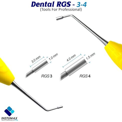 Dental Instrument RGS 3-4 Silicone Handle Depth Dimensions for Restorations in Saudi Arabia