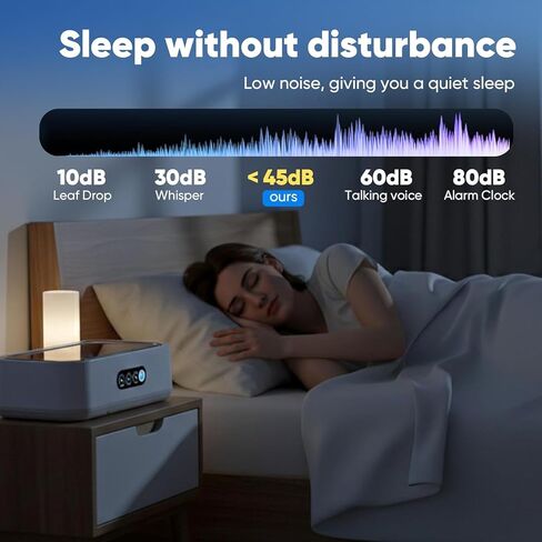 Ultrasonic Jewelry Cleaner Machine, 49KHz Professional Ultrasonic Cleaner for Jewelry, Eyeglasses, Rings, Watch Bands, with 650ML Stainless Steel Tank & 3 Time Modes in Kuwait