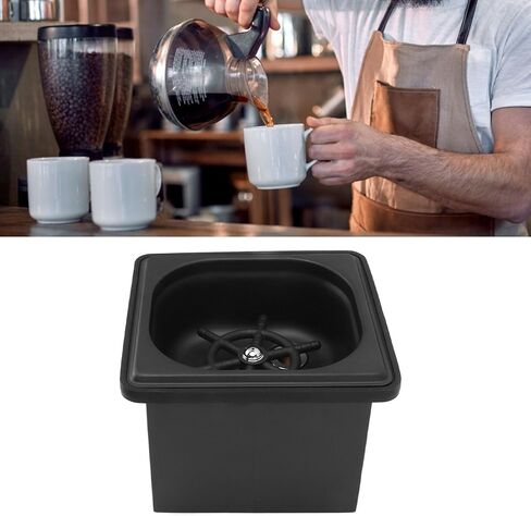 Stainless Steel Pitcher RinserFrom Opening Kitchen Sink Automatic Glass Cup Washer for Hotel Bar Coffee Milk Tea Cup Black (Small) in Saudi Arabia