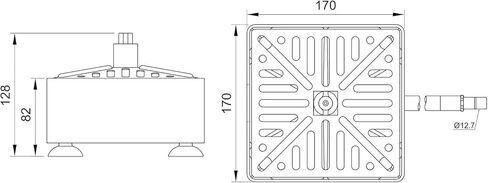 Stainless Steel Machine Rinser Pitcher Glass Washer Blender Cleaner for Bar Coffee in Kuwait