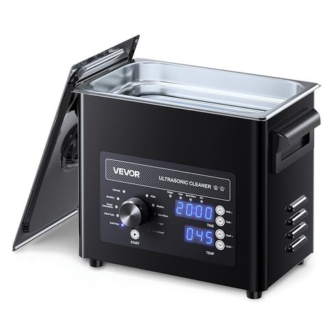 VEVOR 30L Ultrasonic Cleaner, Professional Ultrasonic Cleaner Machine with Knob Control, Stainless Steel Cleaning Machine with Basket and Cleaning Ball, for Watches, Razors, Jewelry, Coins and More in Saudi Arabia