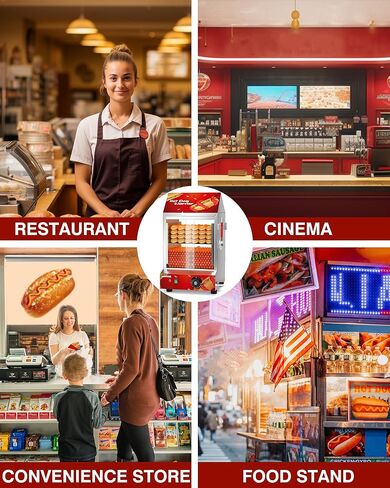 WantJoin Commercial 2-Tier Hot Dog Steamer in Saudi Arabia