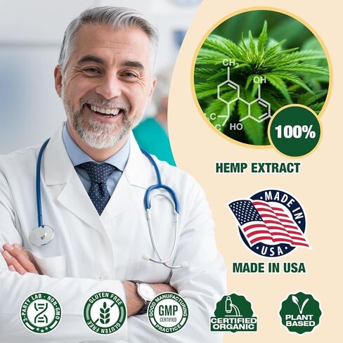 2 Pack Hemp Oil Organic Premium for Pain Relief, Skin, Anxiety - 2,800,000 Maximum Strength - 100% Natural Hemp Drops Tincture - Hemp Oils with Vegan, Non-GMO Grown in Kuwait