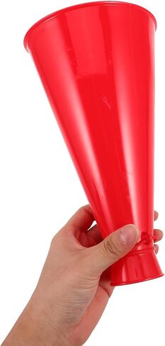 2pcs Cheer Megaphones, Plastic Megaphone Noise Maker Horns for Sports Cheers, Party Favor Props for Soccer Matches Sports Games Outdoor Activities Cheerleading in Saudi Arabia