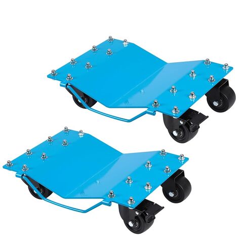 Wheel Dolly Set of 4, Car Moving Dolly 6000LBS Heavy-Duty Cart for Moving Cars, Trucks, Trailers, Motorcycles, and Boats, Black in Saudi Arabia
