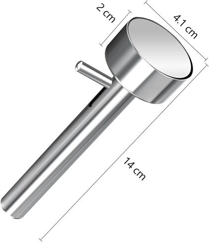 Falafel Scoop Maker, Stainless Steel Falafel Press Mold, Easy to Use and Clean, Non-Stick Meatball Press, Scoops, Middle Eastern Kitchen Tool (4cm) in Kuwait