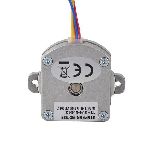 فطيرة موتور محرك متدرج ثنائي القطب 1.8deg 1Ncm 0.5A 28x28x9.5 مللي متر 4-الرصاص محرك متدرج مستدير 1 قطعة in Saudi Arabia
