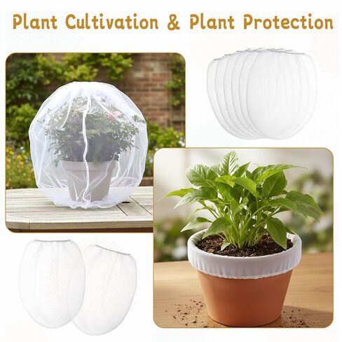 SHENLIU 60 Pieces Paint Strainer Bags 1 Gallon, White Fine Mesh Disposable Paint Filter Bag with Elastic Drawstring Top Opening for Gardening in Kuwait