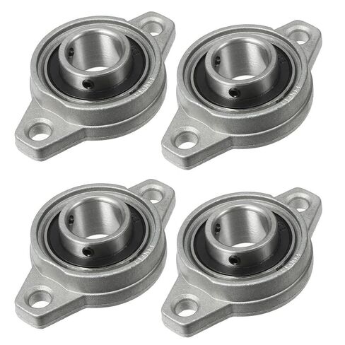 4pcs KFL003 17mm Zinc Alloy Self Aligning Pillow Block Flange Bearing in Saudi Arabia