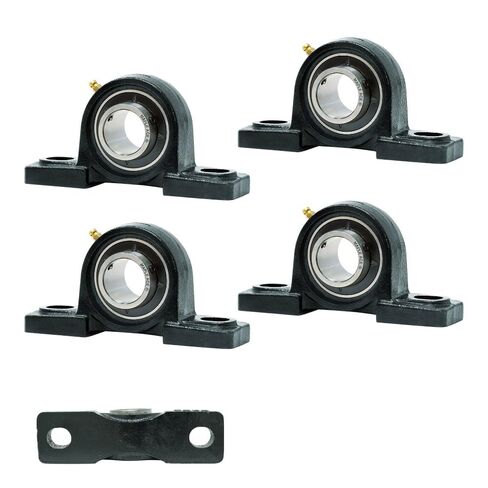 MAPLE ACE UCP210-32 Pillow Block Bearing 2" Bore, 2-Bolt, Self-Aligning, Solid Base, Heavy Duty in Saudi Arabia