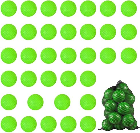 Foam Golf Practice Balls (Pack of 20/Pack of 35),Realistic Feel and Limited Flight Practice Golf Balls for Backyard,Soft Training Golf Balls for Indoor or Outdoor in Kuwait