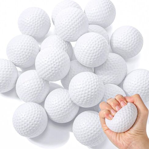 Libima Mini Golf Stress Ball Bulk Foam Practice Balls Stress Relief Sports Ball Training for Golf Birthday Party Favors Carnival Classroom Reward Indoor Outdoor in Saudi Arabia
