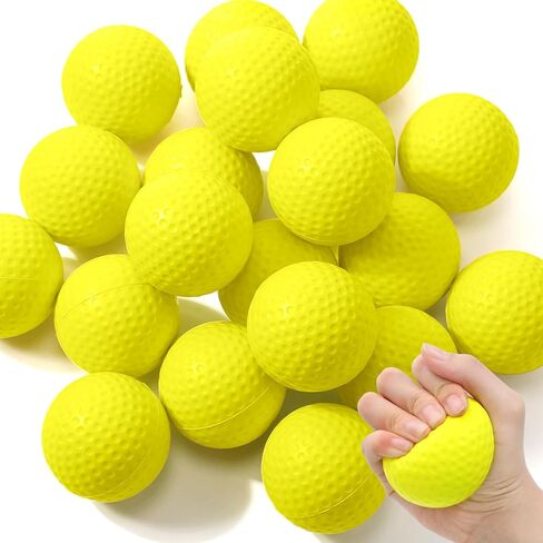 Libima Mini Golf Stress Ball Bulk Foam Practice Balls Stress Relief Sports Ball Training for Golf Birthday Party Favors Carnival Classroom Reward Indoor Outdoor in Saudi Arabia