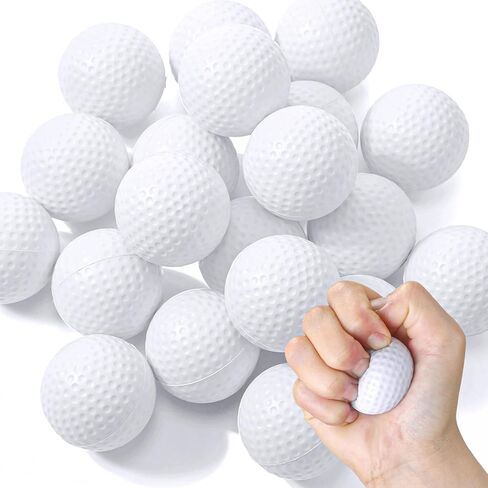 Libima Mini Golf Stress Ball Bulk Foam Practice Balls Stress Relief Sports Ball Training for Golf Birthday Party Favors Carnival Classroom Reward Indoor Outdoor in Saudi Arabia