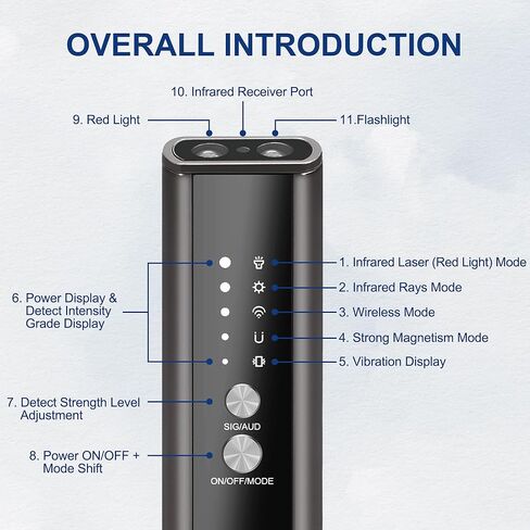 كاشف كاميرات مخفي ، كاشف الكاميرا لمكشوف الكاميرا لسيارة فندق السفر in Kuwait