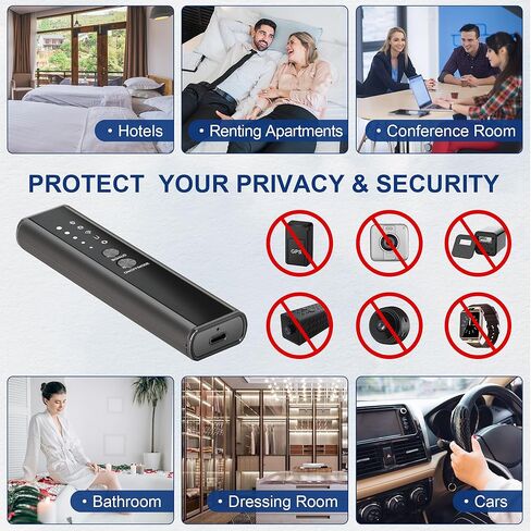 كاشف كاميرات مخفي ، كاشف الكاميرا لمكشوف الكاميرا لسيارة فندق السفر in Kuwait