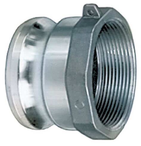 Kuriyama AL-A100 Aluminum Part A 1" Male Adapter x Female NPT, 250 PSI in Kuwait