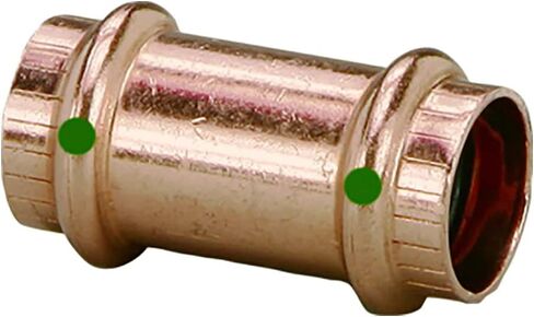 Viega Propress, 78187, ProPress Coupling No Stop, 1-1/4"x1-1/4" in Saudi Arabia