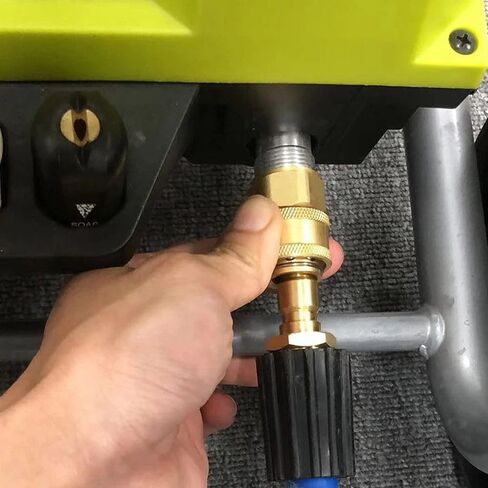 14mm to 3/8 Water Outlet Set,Durable Quick Connect Kits Hose Coupler For M22 High Pressure in Saudi Arabia