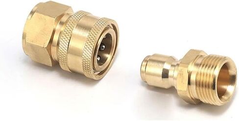 14mm to 3/8 Water Outlet Set,Durable Quick Connect Kits Hose Coupler For M22 High Pressure in Saudi Arabia