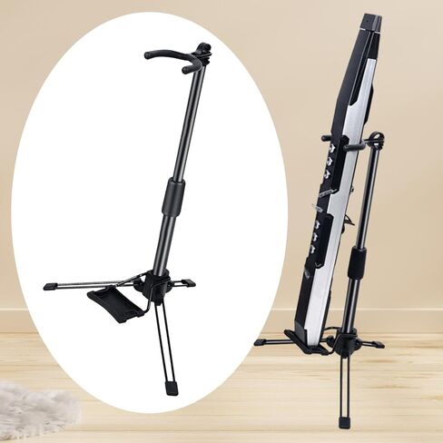 Digital Wind Instrument Holder Height Adjustable Protection Aerophone Tripod Stand Foldable Rack for Saxophone Stage Playing , Style B in Saudi Arabia