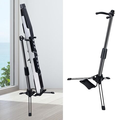 Digital Wind Instrument Holder Height Adjustable Protection Aerophone Tripod Stand Foldable Rack for Saxophone Stage Playing , Style B in Saudi Arabia