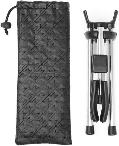 Foldable Soprano Saxophone Stand Portable Sax Metal Floor Stand Holder with Carry Bag in Saudi Arabia