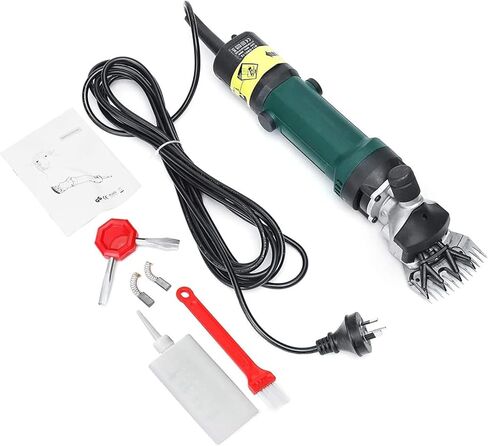 مقصات الأغنام iproods، ماكينة قص الأغنام الكهربائية الاحترافية بقدرة 750 وات مع 6 سرعات، مجموعة أدوات قص الماشية في المزرعة مناسبة للحيوانات ذات المعطف السميك مثل الأغنام والألبكة والماعز (تأتي مع شفرات احتياطية) in Kuwait