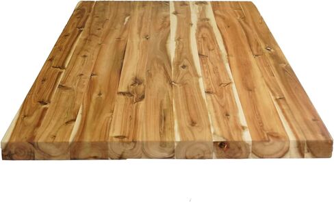 BingLTD - 42" L x 30" Rectangular Acacia Butcher Block Standard Countertop with Edge Grain (CT4230-AC-CC) in Kuwait
